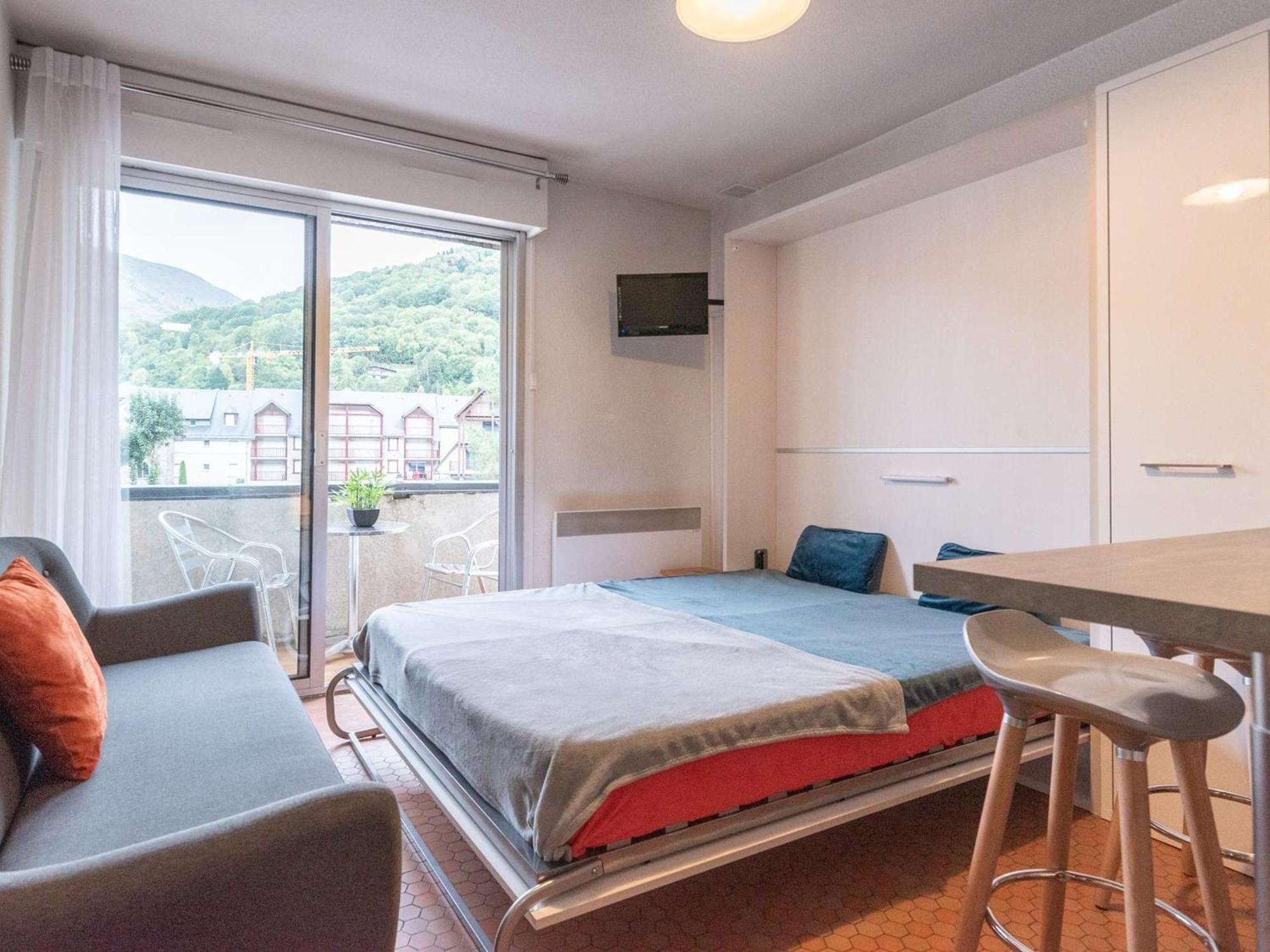 Studio Saint-Lary-Soulan, 1 pièce, 4 personnes - FR-1-296-231 Esterno foto